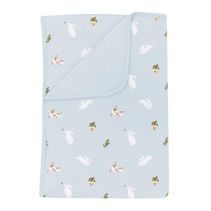 Kyte Baby Printed Toddler Blanket 1.0T - Ice Rabbit