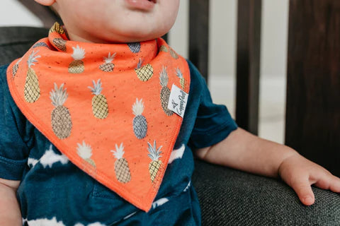 Copper Pearl Bandana Bib Set - Maui