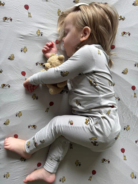 Gunamuna Crib Sheet - Pooh