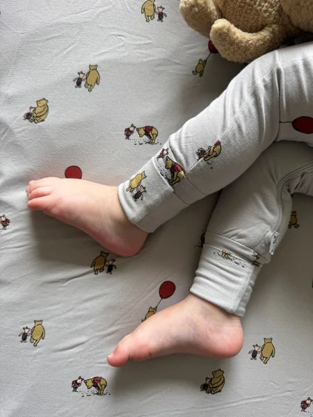 Gunamuna Crib Sheet - Pooh