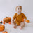 Belan.J Long Sleeve Onesie - Butternut