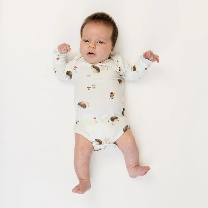 Belan.J Long Sleeve Onesie - Hedgehogs