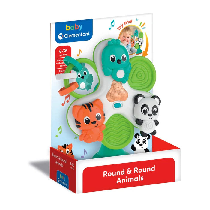 Clementoni Round & Round Animals