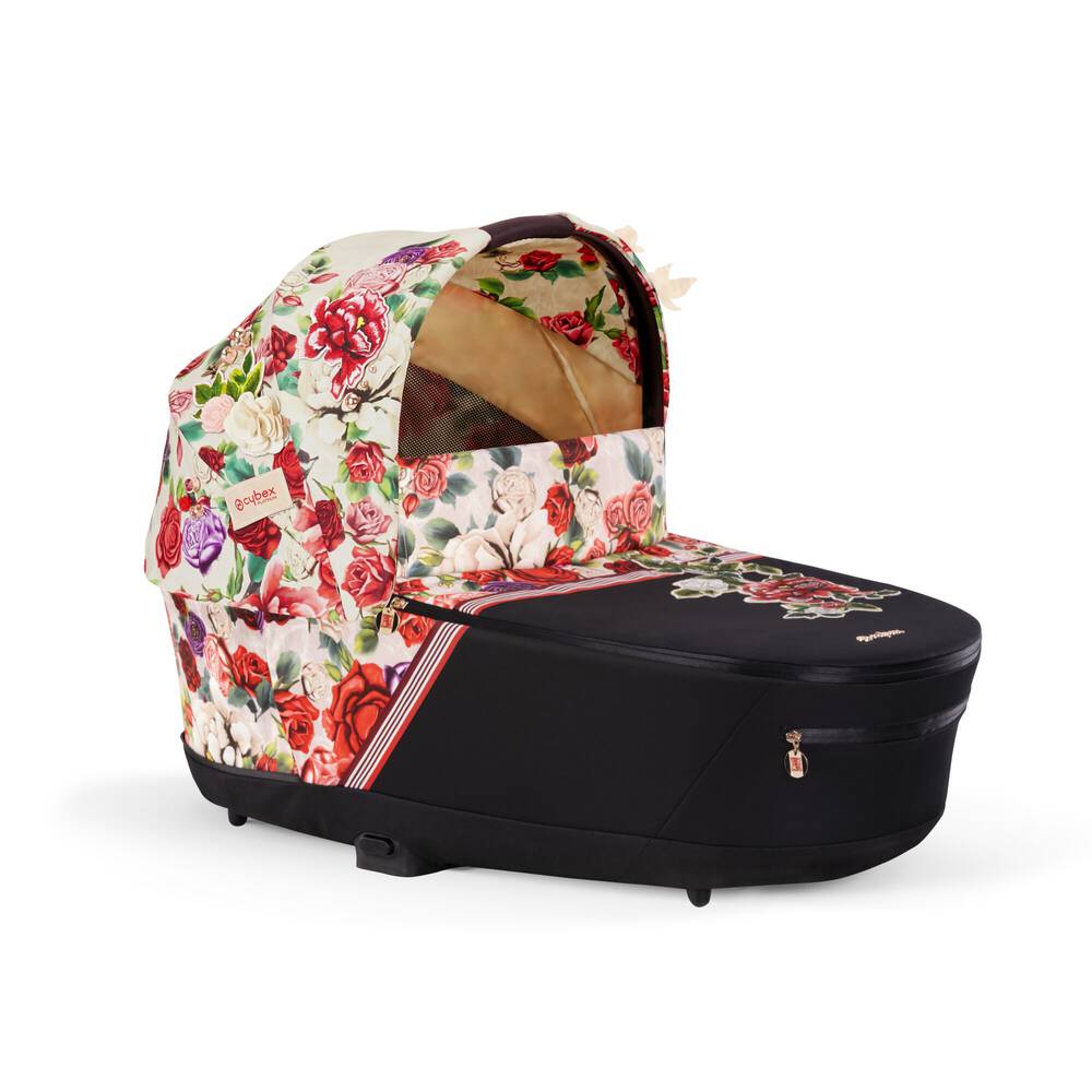 Cybex Priam Lux Carry Cot - Spring Blossom Light