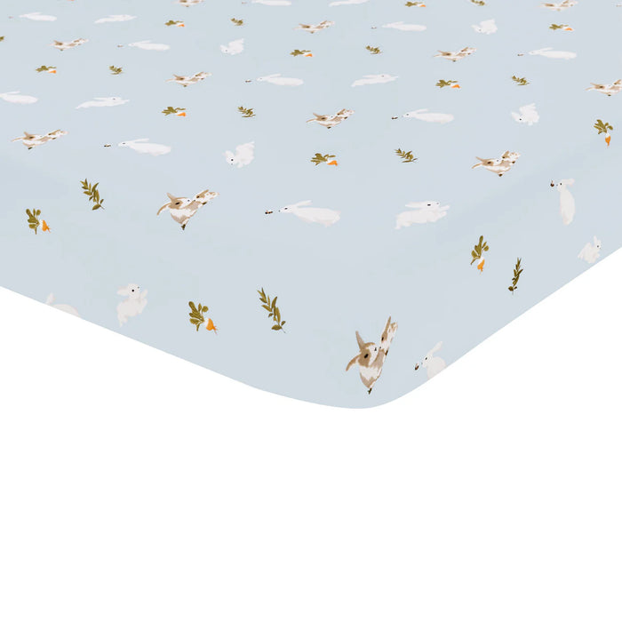 Kyte Baby Crib Sheet - Ice Rabbit