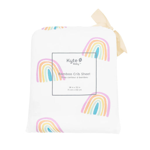Kyte Baby Crib Sheet - Poi Rainbow