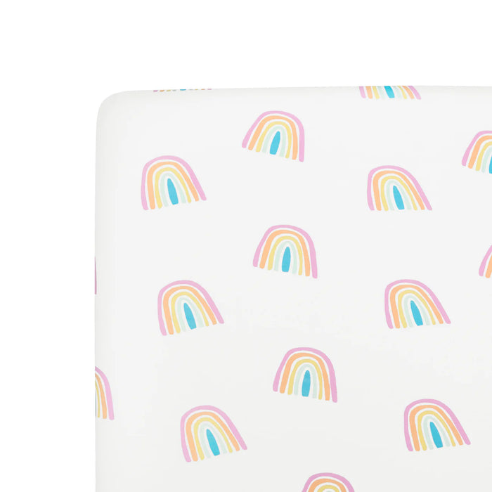 Kyte Baby Crib Sheet - Poi Rainbow
