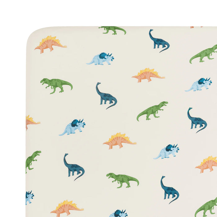 Kyte Baby Crib Sheet - Ecru Roar