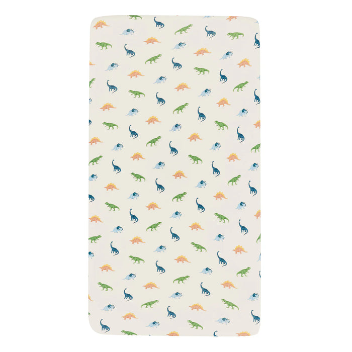 Kyte Baby Crib Sheet - Ecru Roar