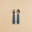 Minika Fork and Spoon Set - Indigo