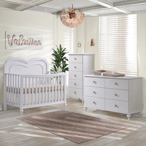 Natart Greta Double Dresser - White