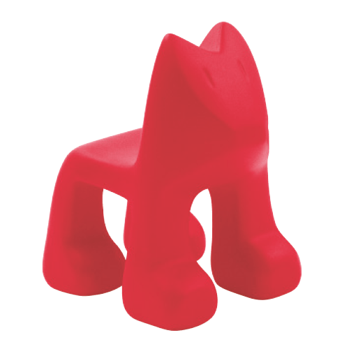 MAGIS DESIGN JULIAN CHILDREN CHAIR - RED 1122C (MARKHAM INSTORE PICK-UP ONLY)