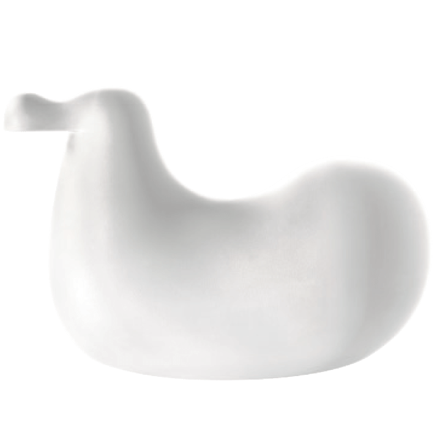 MAGIS DESIGN DODO ABSTRACT ROCKINGBIRD - WHITE 1735C