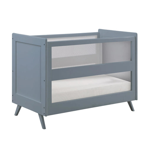 Breathable Baby Standard Baby Mesh Crib Steel Grey 52118