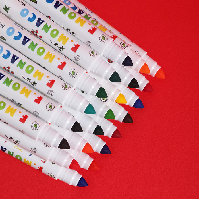 Flower Monaco Washable Markers - 24 Colours