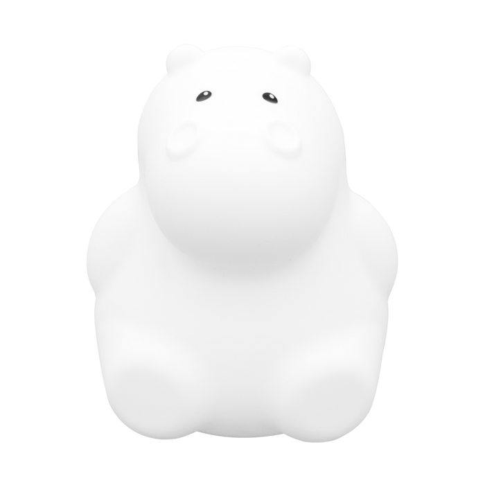 Lumipets LED Hippo Night Light with Remote