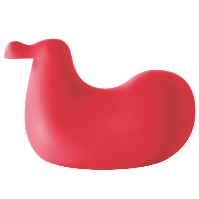 MAGIS DESIGN ABSTRACT ROCKING BIRD - RED 1004C