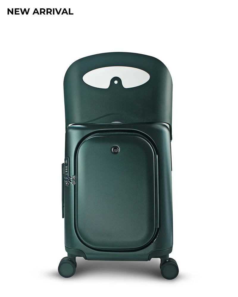 MiaMily Luggage Carry On Plus - Forest Green