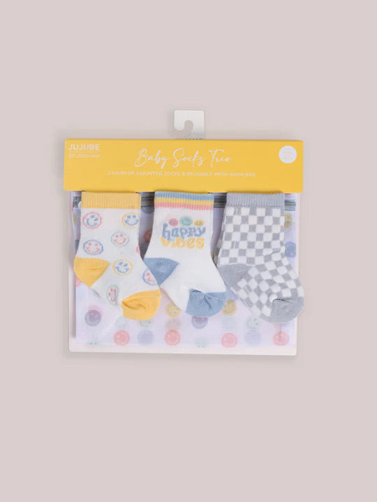 Ju-Ju-Be Socks 3pk - Happy Baby Vibes