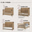 Child Craft Lucas 4-in-1 Crib - Nutmeg