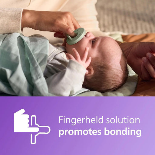 Avent Soothie Pacifier 2pk 0-3M - Yellow/Cyan