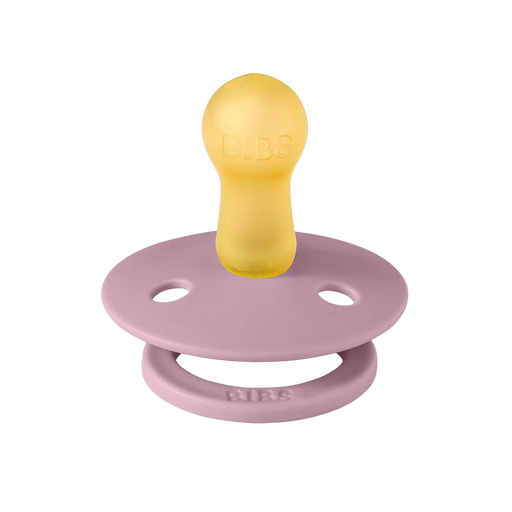 Bibs Pacifier Original 2pk -  Lilac/Heather 6-18M
