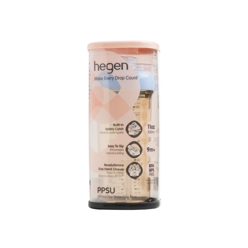 Hegen PCTO Straw Cup - Blue 330ml