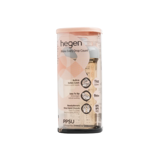 Hegen PCTO Straw Cup - Grey 330ml