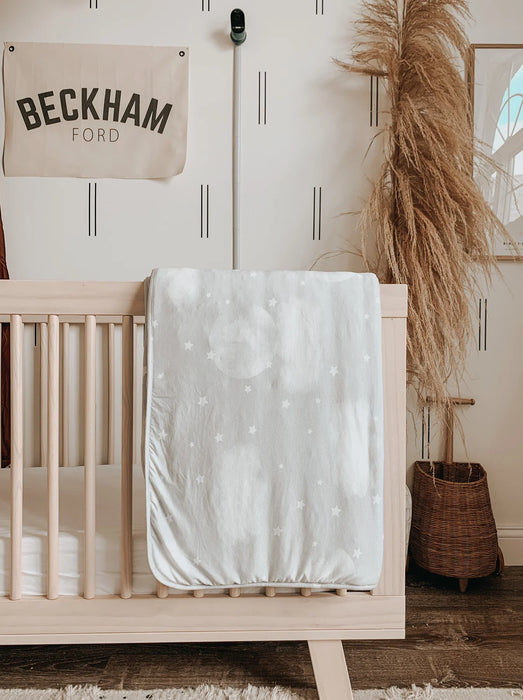 Gunamuna Cozy Cloud Comforter Baby Blanket 1.0T - Moon & Stars