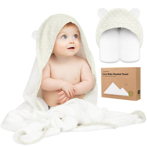 KeaBabies Hooded Towel - Rainbow