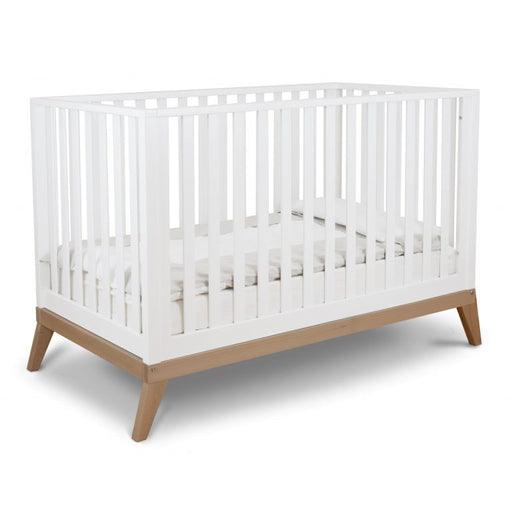 Pali Donatello Classico Crib | Made in Italy - White/Walnut