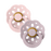 Bibs Boheme Pacifier 2pk - Blossom/Dusky Lilac 6-18M