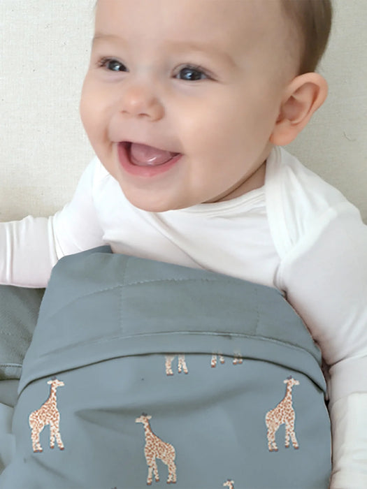 Gunamuna Baby Cozy Blanket 2.5T - Giraffe Moss