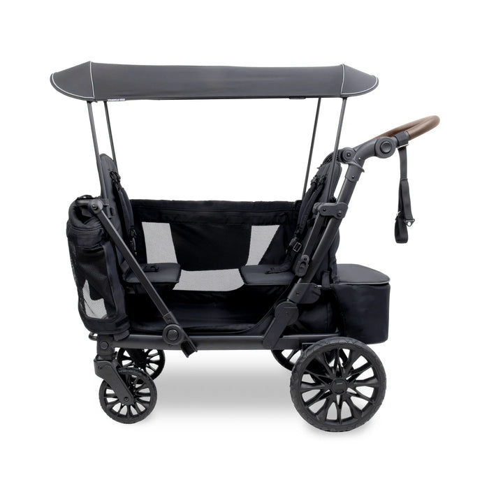 WonderFold L2 Double Stroller Wagon - Black