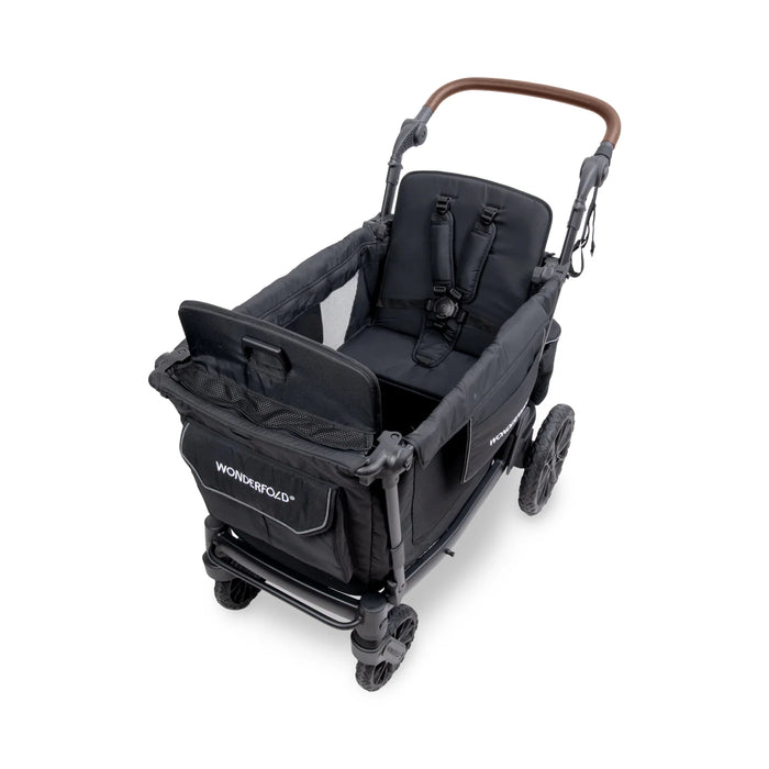 WonderFold L2 Double Stroller Wagon - Black