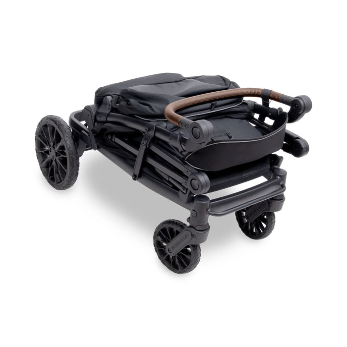WonderFold L2 Double Stroller Wagon - Black