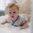 Nest Designs Short Sleeve Kimono Onesie - Fluffy Puffs