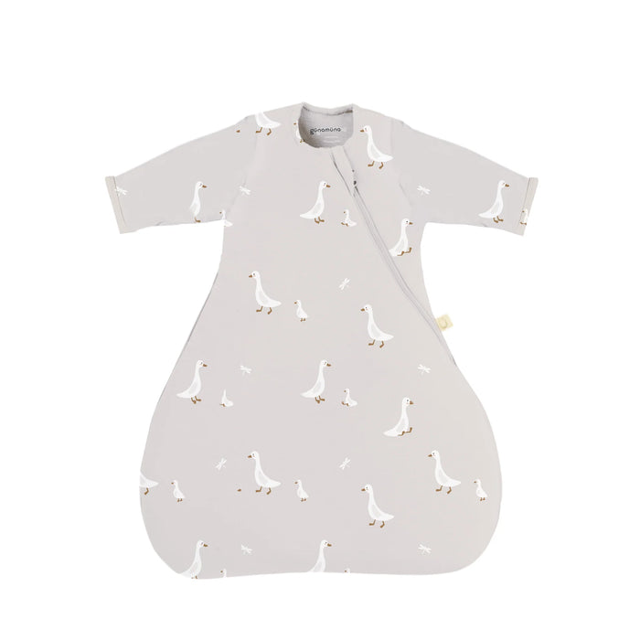 Gunamuna Long Sleeve Transitional Swaddle 2.5T - Goose 3-6M