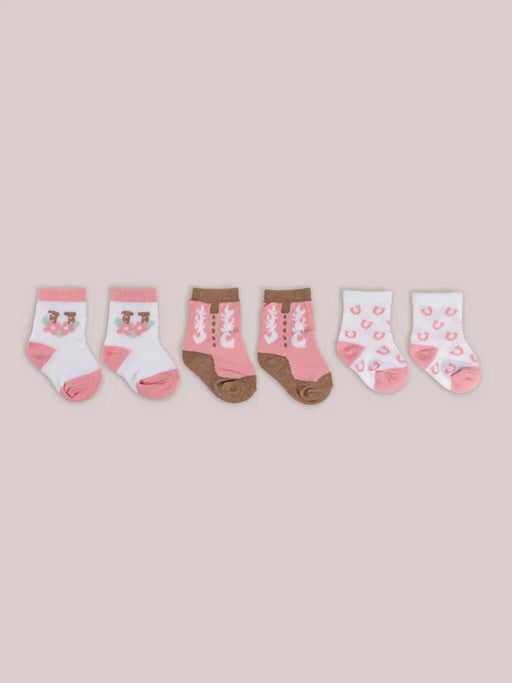 Ju-Ju-Be Socks 3pk - Pink