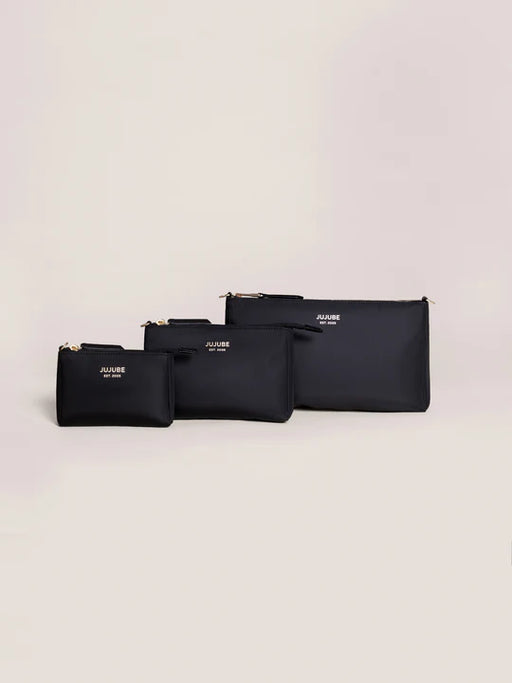 Ju-Ju-Be 3PC Pouch Set - Black