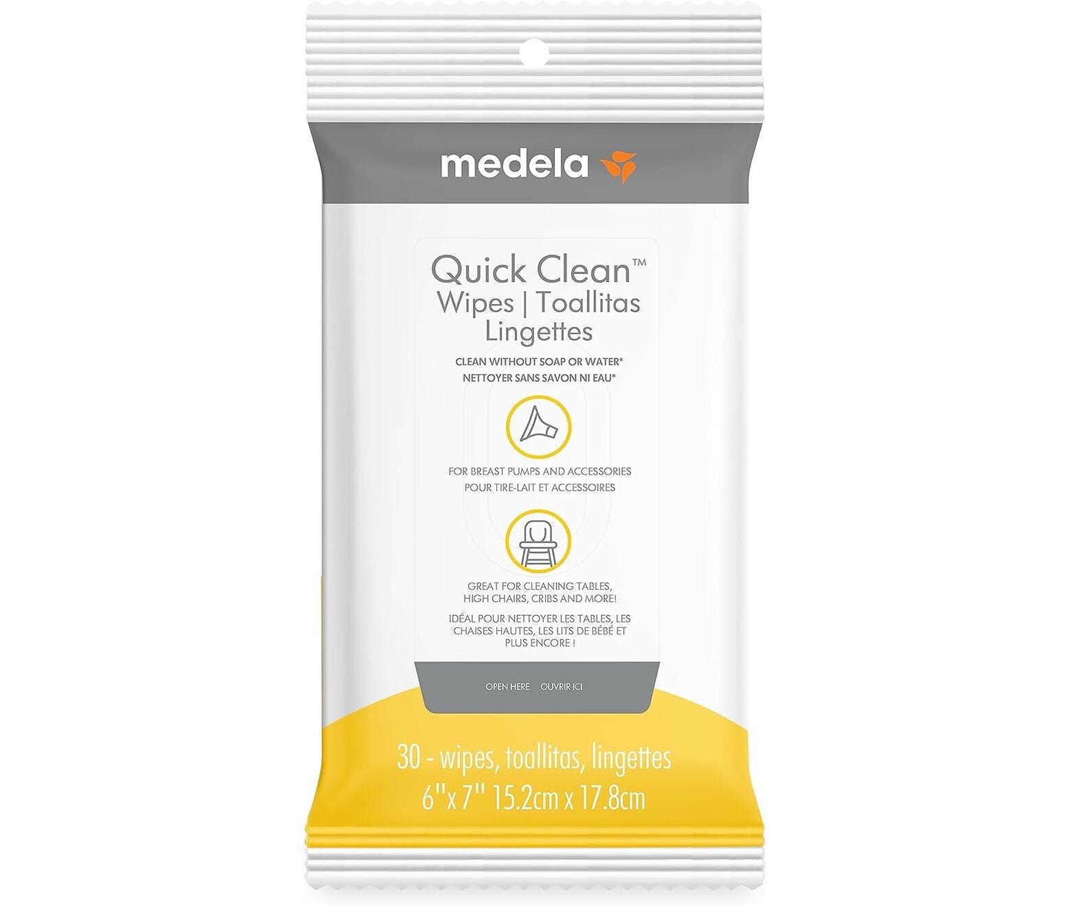 Medela Quick Clean Wipes 30ct