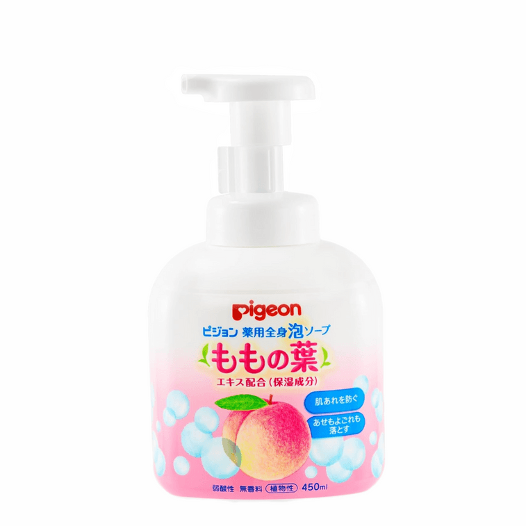 Pigeon Baby Foam Soap Peach 2 In 1 - 450ml