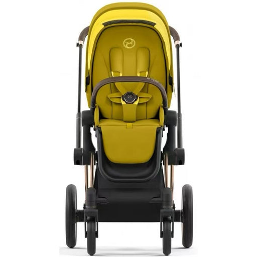 Cybex Priam4 - Rose Gold Frame w/ Mustard Yellow Seat