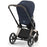 Cybex Priam4 - Rose Gold Frame w/ Navy Blue Seat