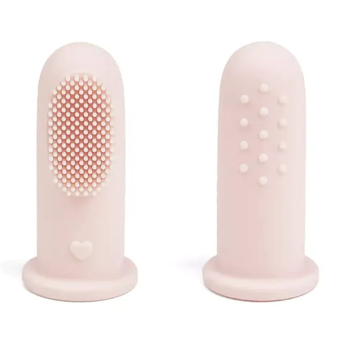 Ali + Oli Baby Finger Toothbrush&Tongue Cleaner - Blush