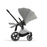 Cybex Priam 4 - Chrome Frame/Grey Seat with bassinet