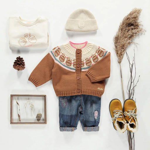 Souris Mini Brown Pattern