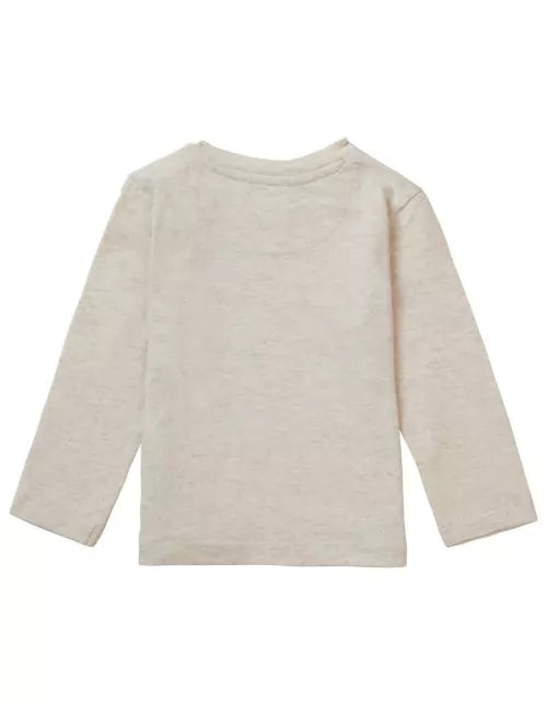 Noppies Girl Tee Long Sleeve - Oatmeal