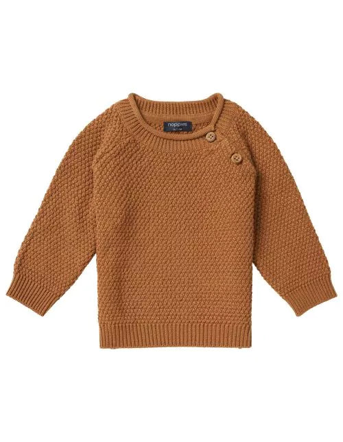 Noppies Boys Long Sleeve Pullover - Chipmunk