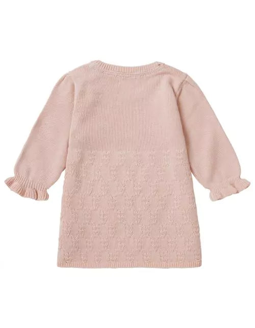 Noppies Girls Dress Long Sleeve - Evening Sand